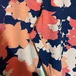 Roaman's Bright Multicolored Floral Slacks Pants Elastic Waistband Size 1X Photo 9