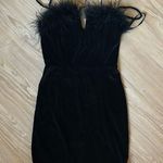 superdown  black mini velvet dress Photo 0