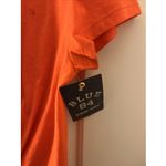 Blue 84 Oregon State University OSU 99 Cropped T-Shirt Bottom Tie Front Orange Women's M Photo 3