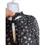 NWT Maison Common Silk Blouse Sz. 40 (US 8) Black Photo 1