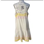 Lisa Marie Fernandez x Target Women's Dress Boho‎ Spanish Ric Rac Trim Large White Photo 7