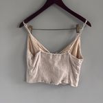 Abercrombie & Fitch Linen Tie Front Top Photo 2