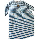 Boden Quarter Sleeve Striped Mini T Photo 8