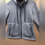 Free Country NWOT  Hoodie  Mountain Stretch Panel Fleece Hooded Jacket Photo 6