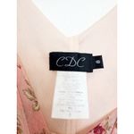 Vintage Fairy 90s Y2K Coquette Floral Chiffon Midi Dress Size 8 Cottagecore Pink Photo 4