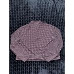 Bad Birdie Golf Crop Top Womens Multi UV Throwing Darts Polka Dot 1/4 Zip Sz L Size L Photo 4