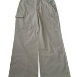 Gap  Mid Rise Loose Khaki Cargo Pants 18 Tall Women’s Light Cream Photo 1