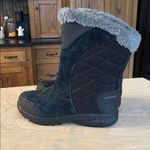 Columbia  Ice Maiden‎ II Slip Boot Suede Waterproof Winter Snow Black women’s 6 Photo 2