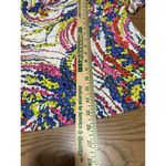 Talbots  Sz Large P Short Sleeve Floral Ruffle Sleeve Cottagecore Polyester Shirt Photo 3