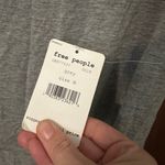 Free People NWT  Muscle Tank Top Size M Grey Photo 5