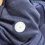 Lululemon Leggings Womens Size 4 Navy Blue Wunder Under Sheer Inserts Activewear Photo 10