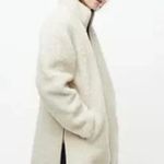 J.Crew Scottish Lamb Zip Up Plush Faux Fur Fleece Coat Photo 0