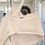 Hollister White Crochet Halter High Neck Tank Adjustable Straps Size S Photo 1