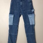 PacSun  high rise carpenter 90s style patchwork jeans size 23 Photo 0