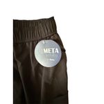 Meta Scrub Pants Size Small Black Photo 4