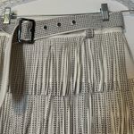 These Three Boutique White Studded  Fringe Skirt Photo 1
