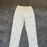 Le lis  Ivory Lace Trousers Photo 2