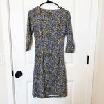 J. McLaughlin  Catalina Cloth Midi Dress Size X-Small Ruched Stretch Breathable Photo 3