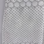 Julia Jordan  White Black Textured Scalloped Hem Half Sleeve Zip Back Dress Sz 6 Photo 11