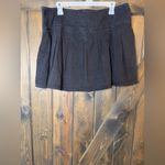 American Eagle  Denim Pleated Mini Skirt Y2K Preppy Grunge Academia Plus Sz 18 Photo 2