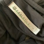 Fabletics Neema Black Comfy Stretch Cotton Draped Racerback Maxi Dress Photo 10