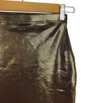 Blackmilk Liquid Gold Mini Skirt Size Medium Retro Foil Metallic Clubwear Photo 6