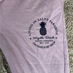 Tsunami Surf Shop Myrtle Beach Purple Lavender Joggers Sweatpants Comfy XL Photo 3