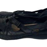 Clarks  Bendables Ashland Spin Black Leather 8.5W Mary Jane Comfort Shoes 65064 Photo 4