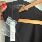 Alice + Olivia NEW  Collared Pleated Drop Waist Dress 4 Photo 9