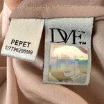 Diane Von Furstenberg Women's Pink Satin Sleeveless Dress Size 6 Photo 9