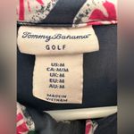 Tommy Bahama  Women's Navy Blue Golf 1/4 Half Zip Stretch Polo Knit Shirt Photo 4