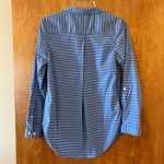 L.L.Bean  Shirt Horizontal Striped Long Sleeve Top Womens XS Petite Photo 4