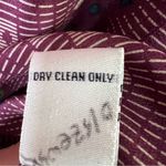 Robert Graham Women’s 100% Silk Blouse Top Purple Orange Boho Wearable Art Sz L Photo 13