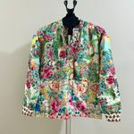 Johnny Was $630 NWOT  Reversible Nandru Floral Multicolor Boho Jacket Size S Photo 2