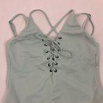 LA Hearts L.A. Hearts Mint Green One Piece Swimsuit woman’s size small Photo 2