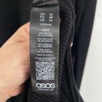 ASOS  Womens Long Sleeve Cold Shoulder Minimalist V-Neck Sweater‎ Maxi Dress 14 Photo 6