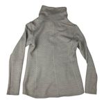 Kuhl  size small cream quilted long sleeve pullover sweater outdoor cabin turtle Photo 1