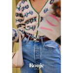 💕ROUJE💕 Chunky Jacquard Leora Cardigan 38 NWOT Size undefined Photo 9