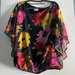Sweet Pea  For New York Co. Floral Blouse Size S Photo 0