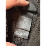 The North Face Womens Fuzzy Fleece full zip Jacket S/P Black Polyester Photo 1