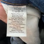 Everlane  women's distressed high rise denim blue jeans size 27 TALL (long) Photo 10