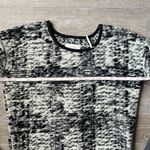Madewell NEW  Hi LineBirmingham Black/White Sweater Wool Photo 7