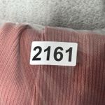 White Fox Boutique White Fox Shirt Womens Large Terracotta Ribbed Knit Cropped‎ Zipper Athleisure Photo 8