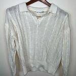 Carriage‎ Court Vintage Button Collar Open Knit Sweater Photo 8