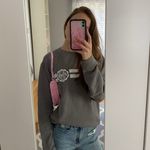 PINK - Victoria's Secret PINK Victoria’s Secret Gray Crewneck Photo 2