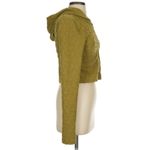 Free People  MOVEMENT Green Hooded Pleated Activewear Jacket Size XS NWOT Photo 3
