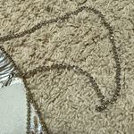 Lulus  Cream Satin Clutch with detachable metal chain Photo 3