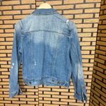 Pistola  Distressed Denim Jacket Size Large Photo 1