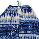 Rouge Collection Dress Size 1X Maxi Dress Sleeveless Southwest Aztec Pattern EUC Photo 4