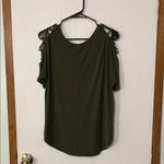 Soho Apparel  Dark Green Women's Blouse Photo 1